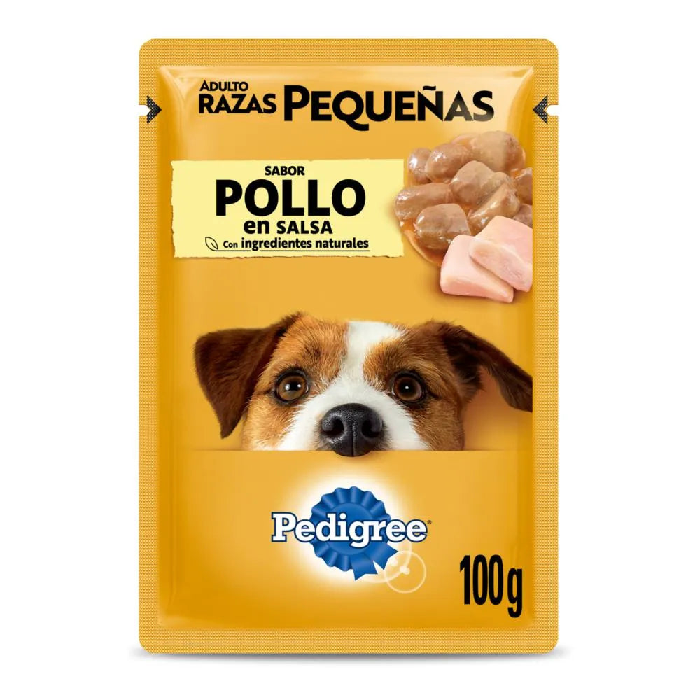 Pedigree Pouch Perros Pequeño Pollo 100g