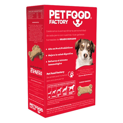 Petfood Galleta Hueso Perro Adulto Sabor Ternera 460g