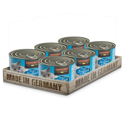 Pack 6un Leonardo Quality Selection Pescado Lata Gatos 200g