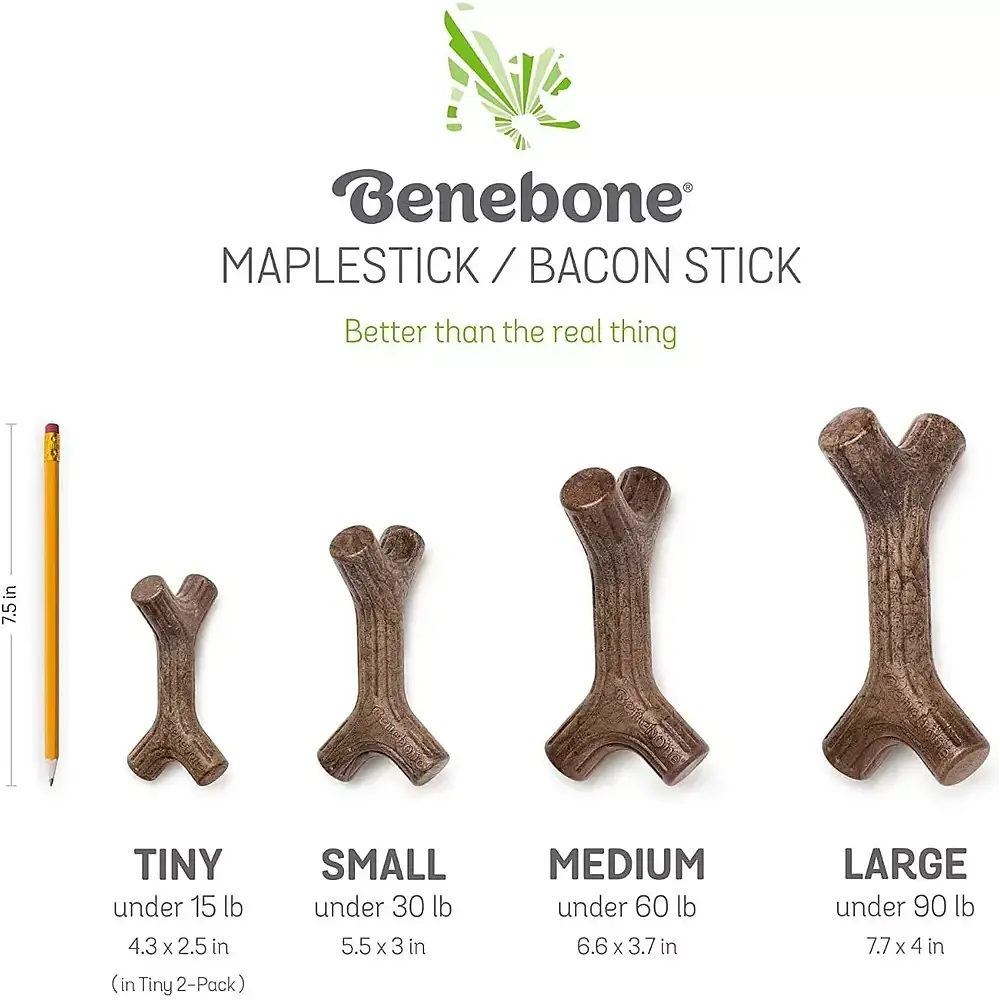 Benebone Dog Stick Tocino Medium