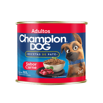Champion Dog Lata Adultos Sabor Carne 315g