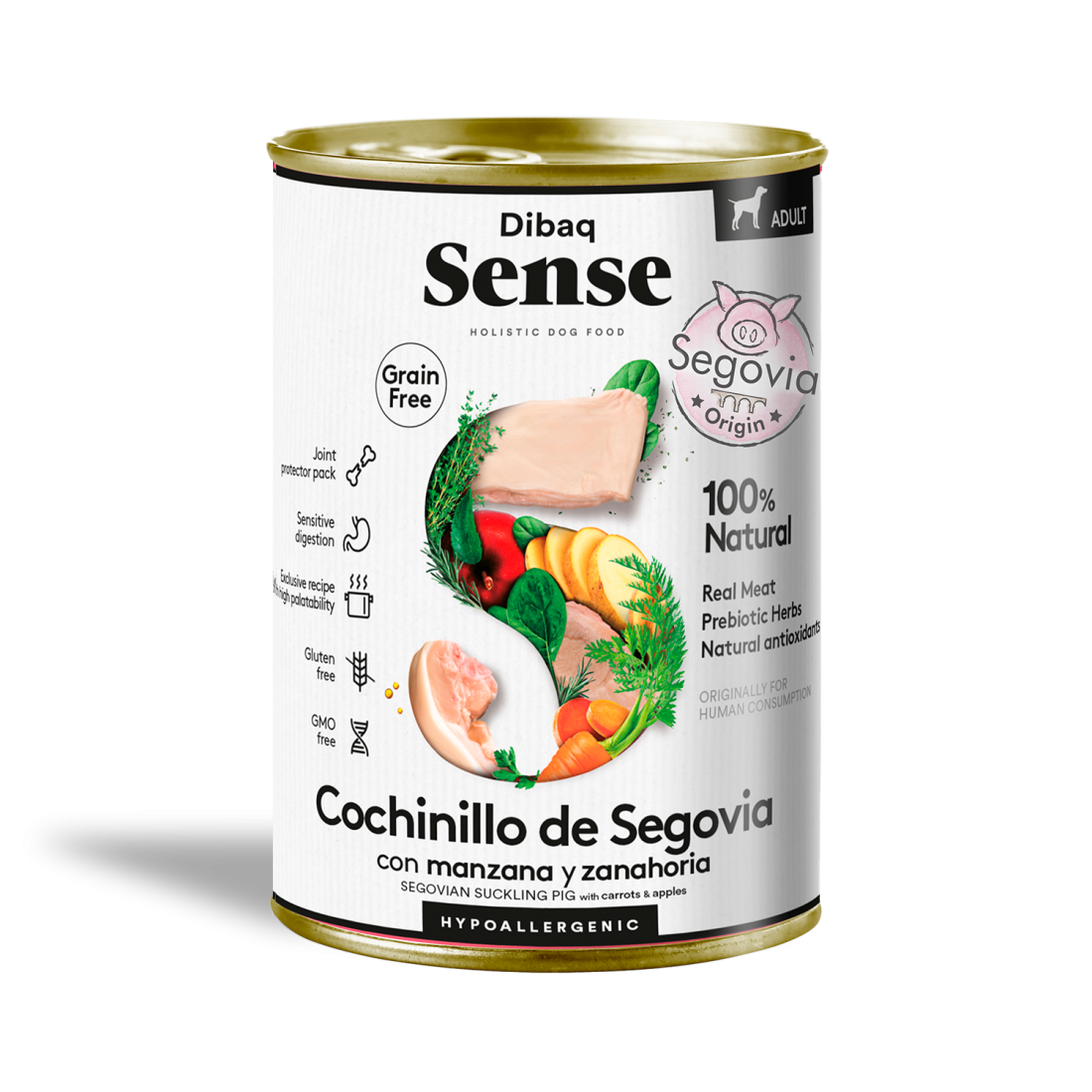 Dibaq Sense Perros Lata Cochinillo de Segovia 380gr