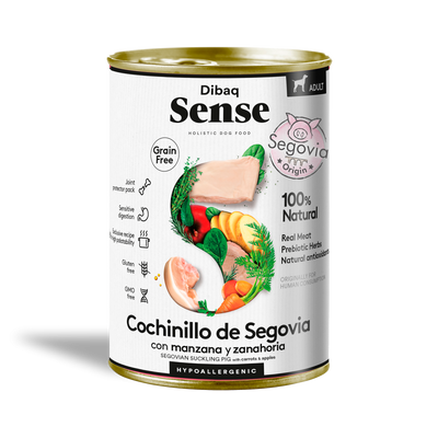 Dibaq Sense Perros Lata Cochinillo de Segovia 380gr