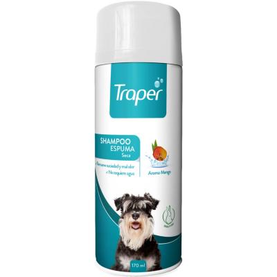 Traper Shampoo Espuma Seca Perros 170ml