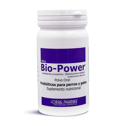 Drag Pharma Bio-Power Polvo Oral Perros y Gatos 100g