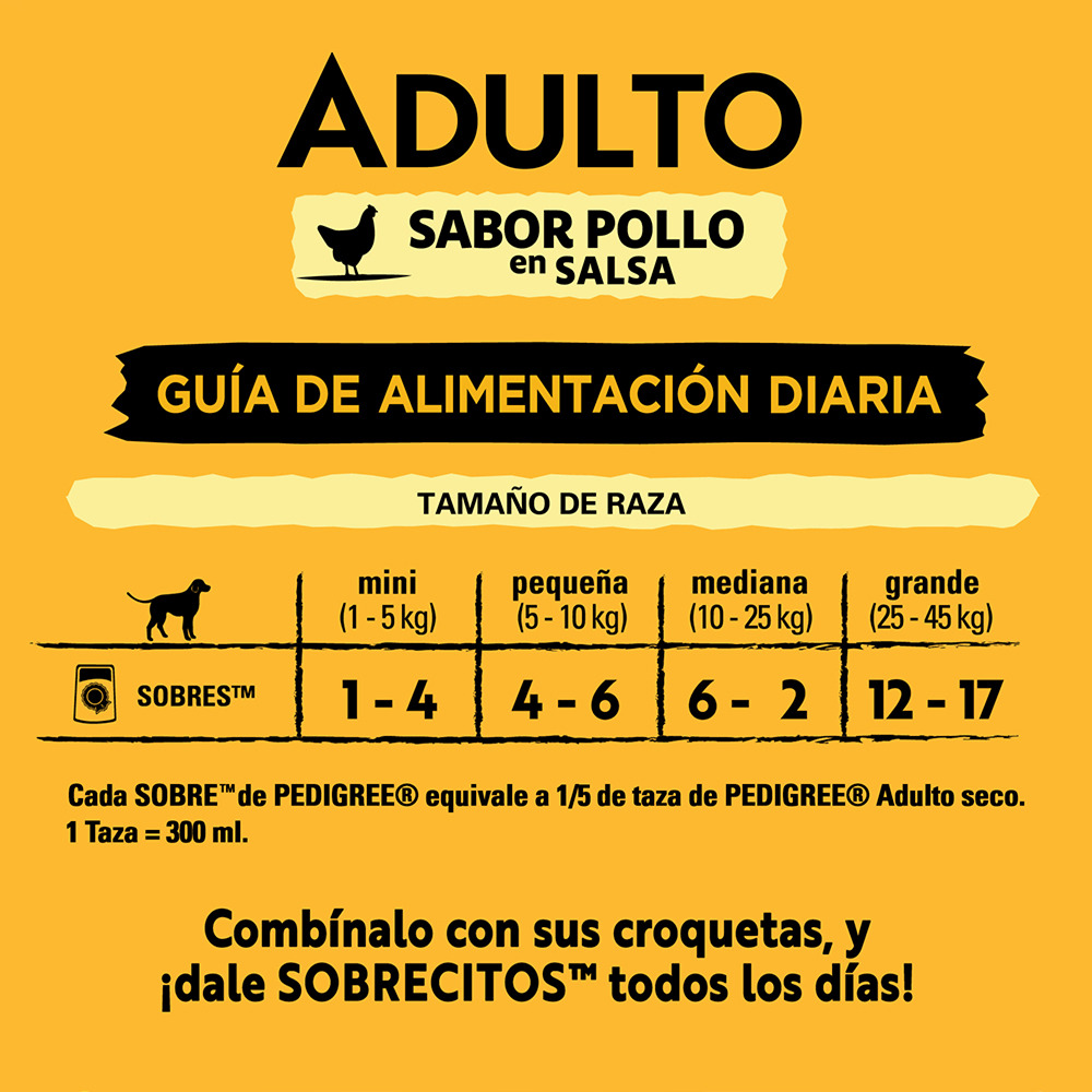 Pedigree Pouch Perro Adulto Sabor Pollo 100g