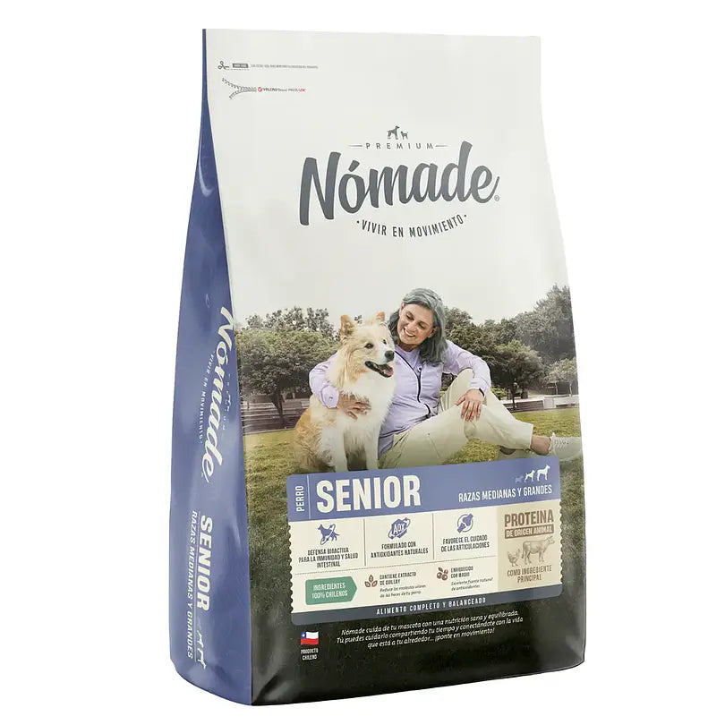 Nomade Perro Senior Raza Mediana y Grande 15K