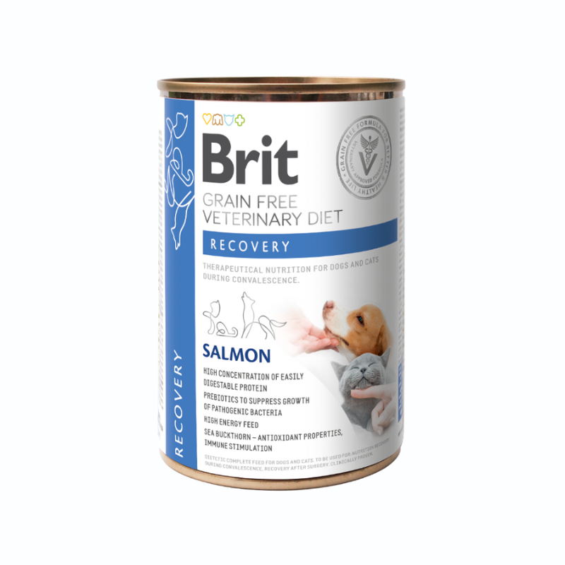 Brit care Lata Recovery Perro y Gato 400g