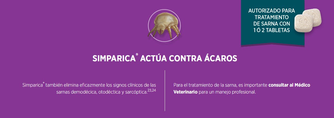 Simparica Zoetis Perros 10mg 2,5K - 5K
