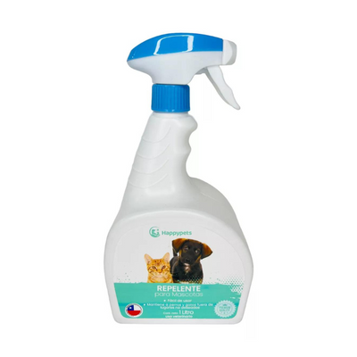 Repelente Happy Pets 1L Perros y Gatos