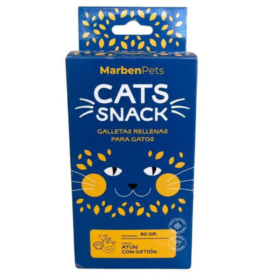 Cats Snack Galletas Rellenas de Atún con Ostión 80g
