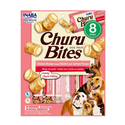 Inaba Churu Bites Perros Pollo y Salmón