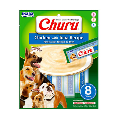 Inaba Churu Perro Pollo con Atún