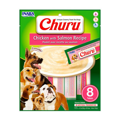 Inaba Churu Perros Pollo y Salmón