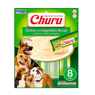 Inaba Churu Perros Pollo con Vegetales