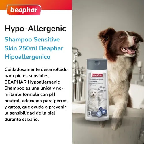 Beaphar Shampoo Hypo-Allergenic Perros y Gatos 250ml