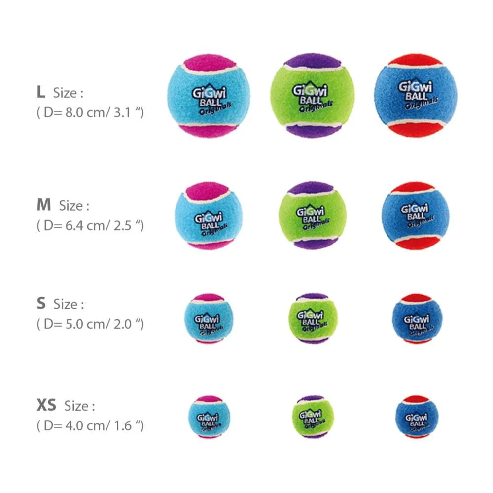 Gigwi Ball Originals XS 3un Perros