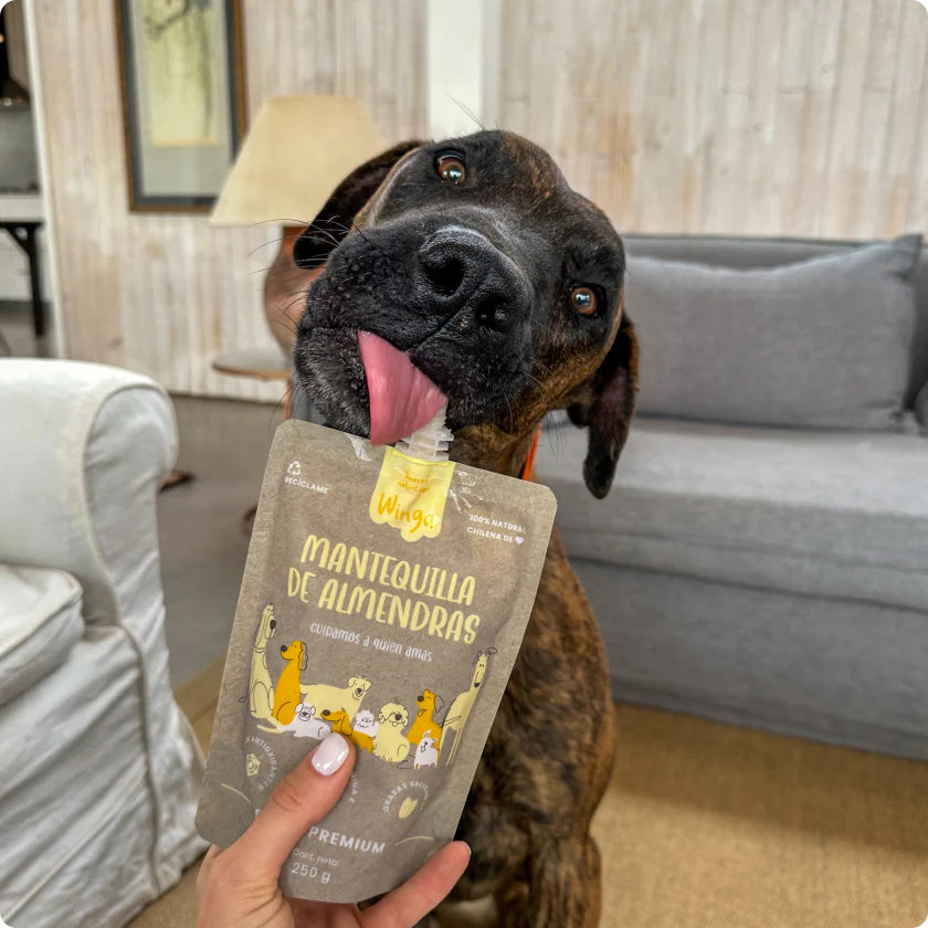 Winga Mantequilla Almendras Perros 250ml