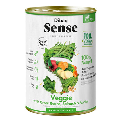 Dibaq Sense Perros Lata Veggie 380gr