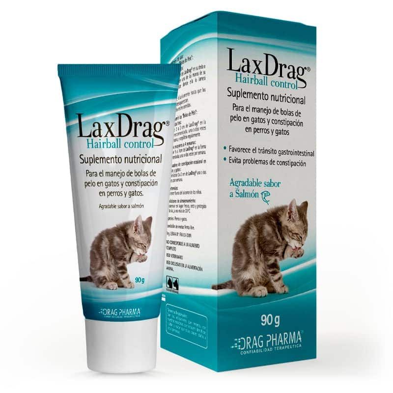 Lax Drag Hairball Control Gatos 90g