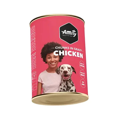 Amity Chunks Chicken Lata Perro Adulto 1.250g