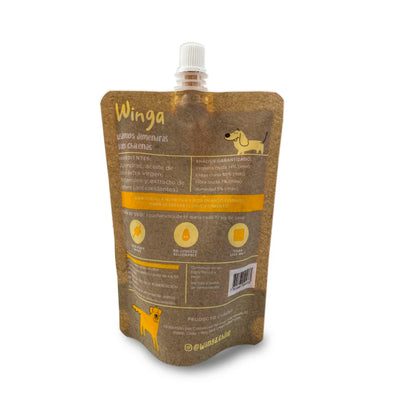 Winga Mantequilla Almendras Perros 250ml