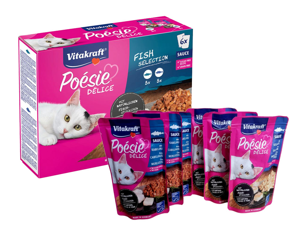 Vitakraft Cat Poesie Delice Multipack Pescado 510g