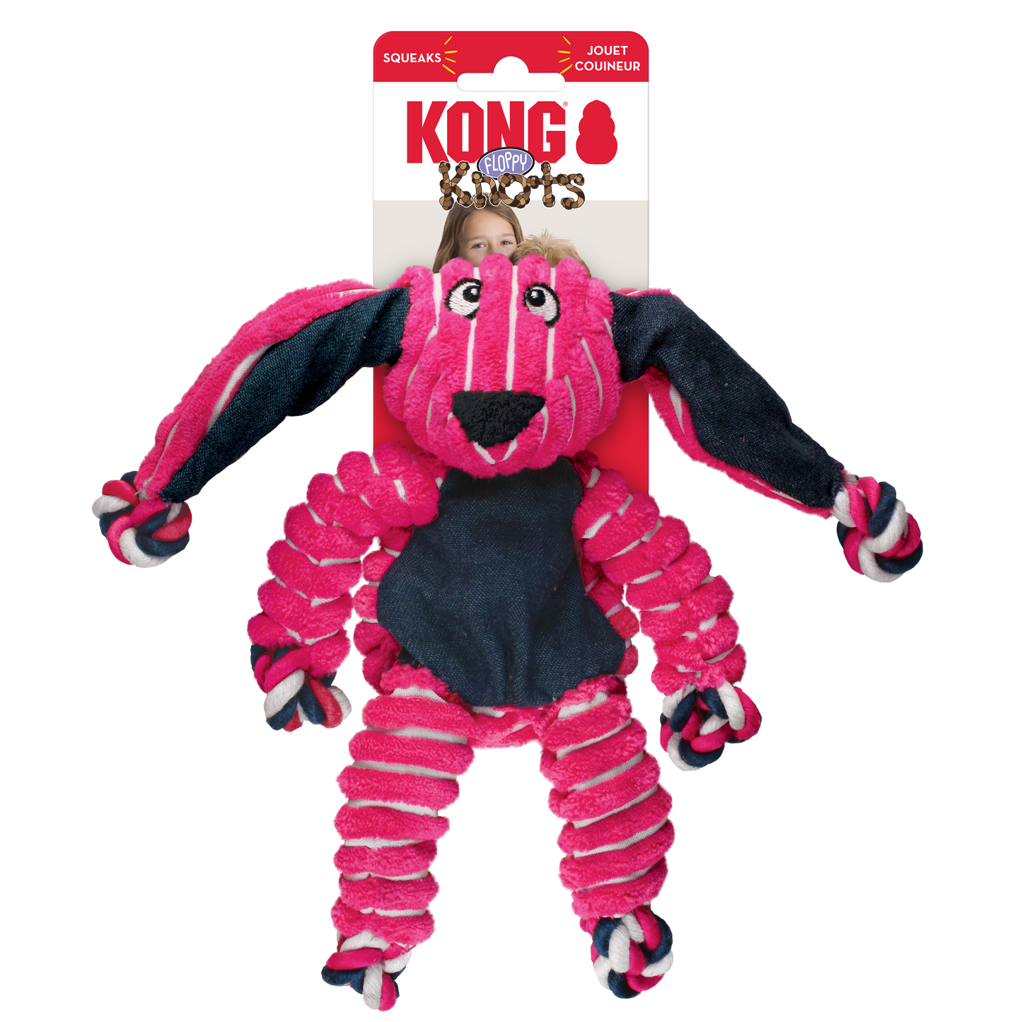 Kong Dog Floppy Knots Conejo S/M