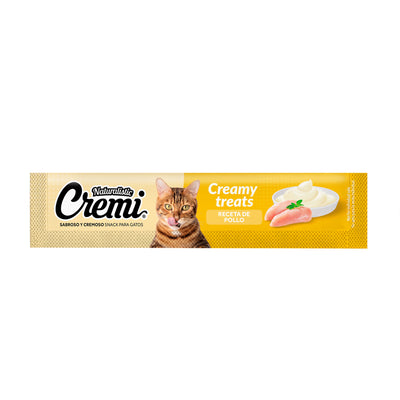 Naturalistic Cremi Gatos Creamy Treats Pollo 5un 60g