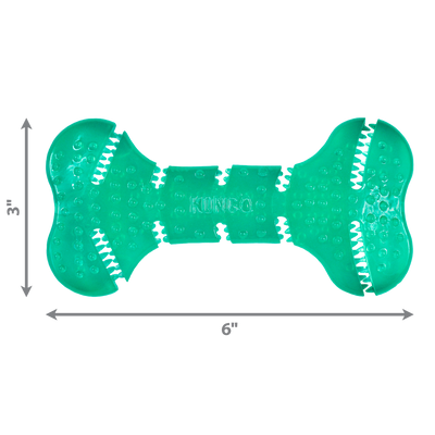 Kong Dog Dental Squeezz Hueso M
