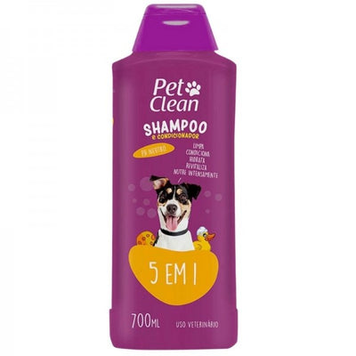 Pet Clean Shampoo Y Acondicionador 5 En 1 Perros 700ml