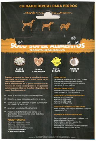 Zupet Qchefs Perros Snack Dental Granulado 90g