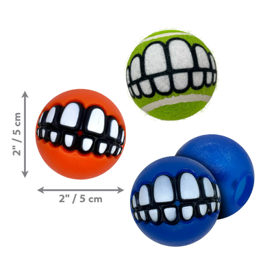 Kong Dog Grinz Balls 3X S