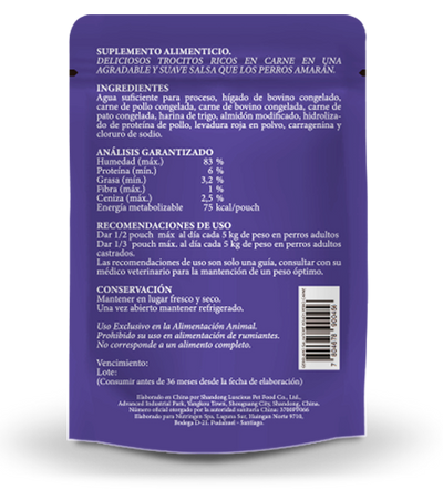 Gerolamo Salvatore Perro Pouch Carne Bovina 100g