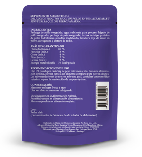 Gerolamo Salvatore Perro Pouch Pollo 100g