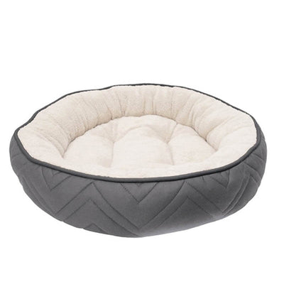 DOG IT Dreamwell Cama Redonda Gris/Blanco