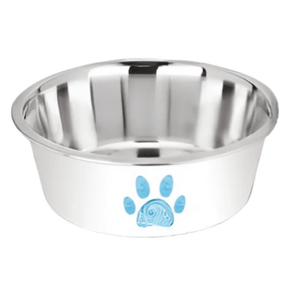 Kumar Plato Blanco Patita Azul Perros