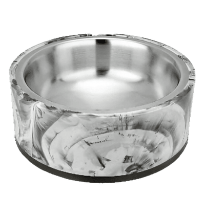 Kumar Plato Antideslizante Marmoleado Perros 1200ml