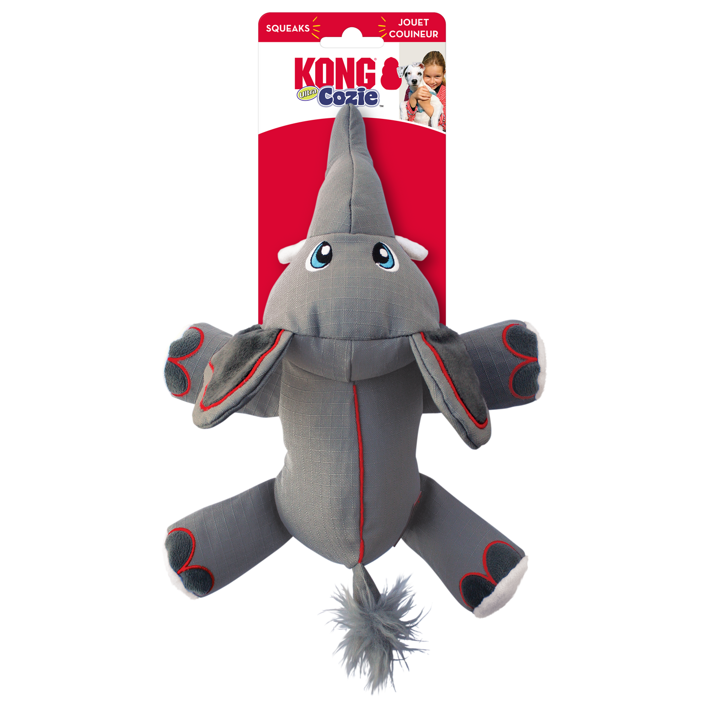 Kong Dog Cozie Ultra Ella Elefante M