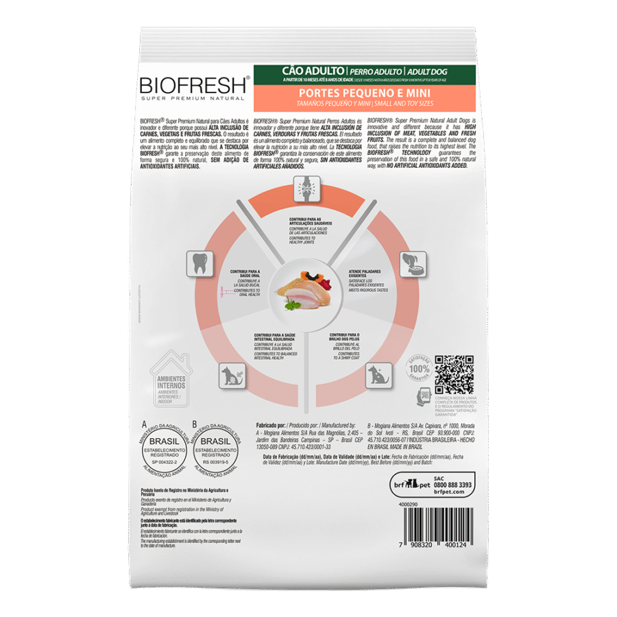 Biofresh Perros Adultos Pequeños y Mini