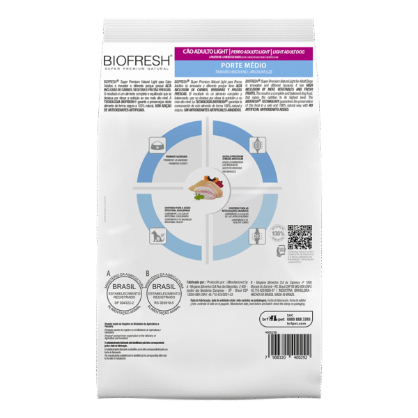 Biofresh Perros Light Medianos