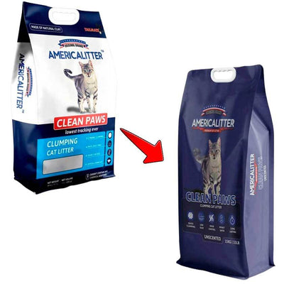 AmericaLitter Arena Sanitaria Clean Paws