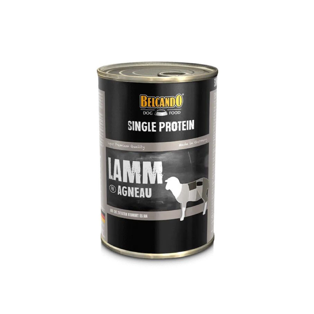 Belcando Single Protein Lamm Lata Perros 400g