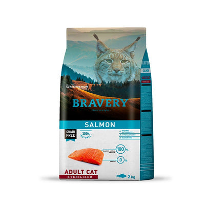 Bravery Salmon Gatos Esterilizados