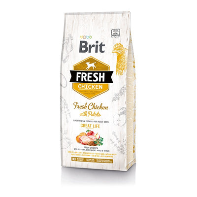 Brit care Perro Adulto Fresh Chicken with Great Life 2.5K