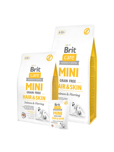 Brit care Perro Mini Adult GF Hair & Skin 2K