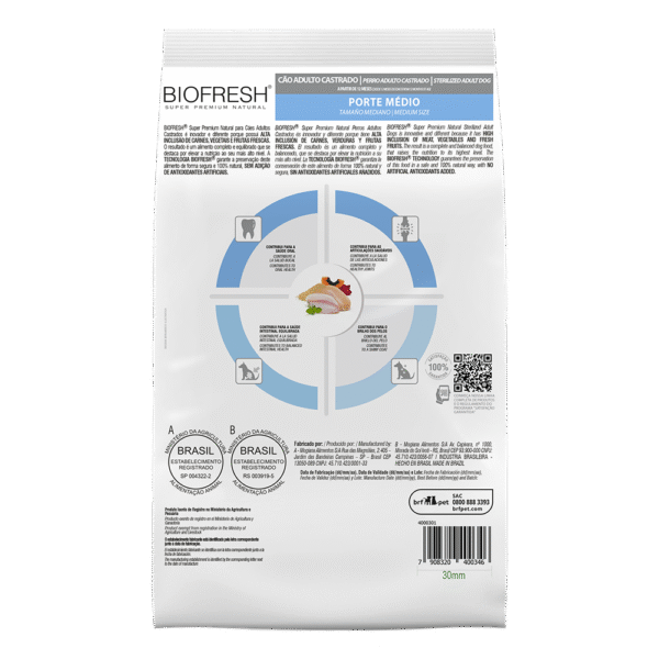 Biofresh Perros Castrados Medianos