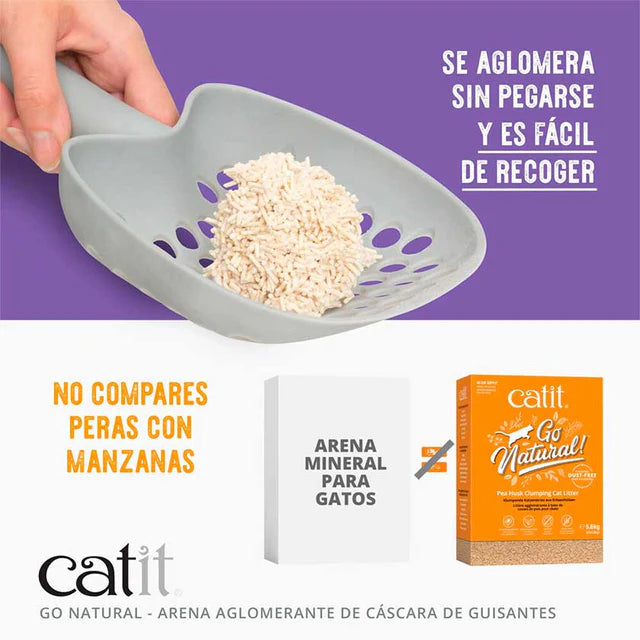 Catit Go Natural Arena Biodegradable Aglomerante Lavanda 5.6K