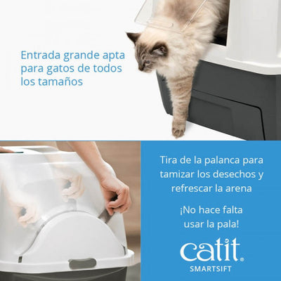 CatIt Baño Sanitario SmartSift Gatos