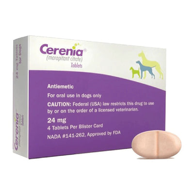 Zoetis Cerenia 24mg Perros y Gatos 4 comp